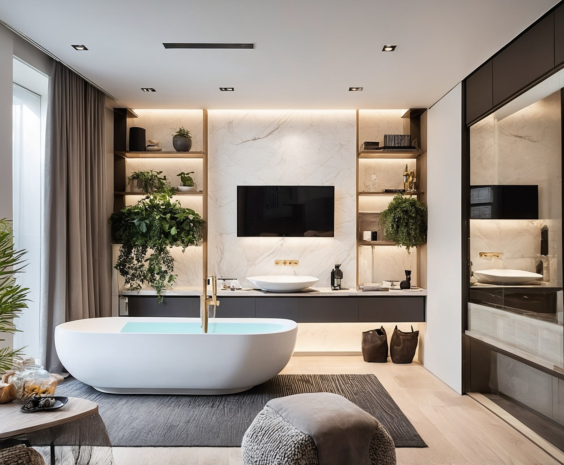 Reforma moderna en vivienda urbana